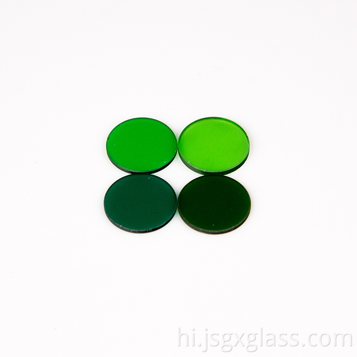 ग्रीन फिल्टर ग्लास Green filter glass